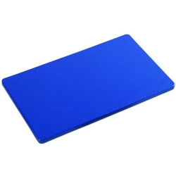 Доска разделочная пластик. 400х300х13мм синяя MVQ 64530CBBZ