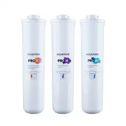 Комплект модулей сменных фильтрующих Аквафор Eco H Pro (Pro1, ProH, ProB)