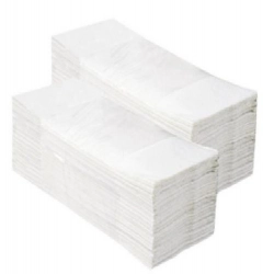 Полотенца бумажные отдельные белые