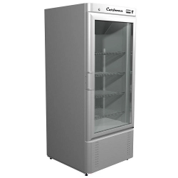 Шкаф холодильный Полюс Carboma V560 С (-5...+5) дверь стекло, серый