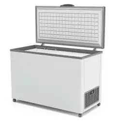 Ларь морозильный FROSTOR F 400 S гухая крышка