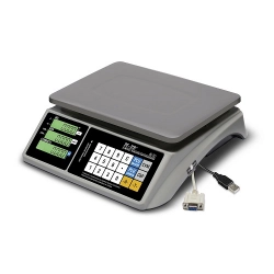 Весы электронные MERTECH M-ER 328 AC-32.5 до 32кг LCD, USB, RS232 , 5 г, без стойки