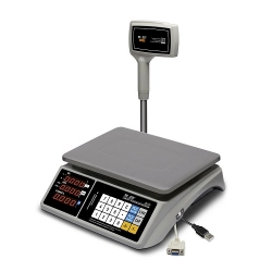 Весы электронные MERTECH M-ER 328 ACPX-32.5 до 32кг LED, USB, RS232 , 5 г, cо стойкой