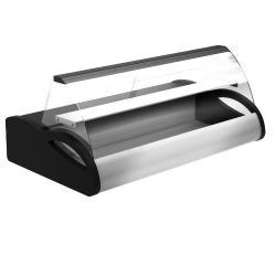 Витрина холодильная Полюс ВХС-1,0 Арго (A87 SM 1,0-1) black&steel