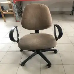 Кресло оператора бежевое ткань Б/У