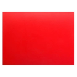 Доска разделочная 600х400х18мм красный полипропилен кт1729