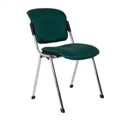 Стул Era chrome зеленая ткань б/у