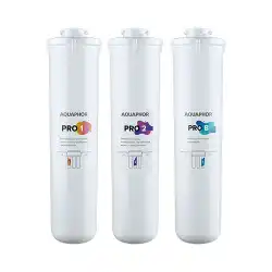 Комплект модулей сменных фильтрующих Аквафор Eco Pro (Pro1, Pro2, ProB)