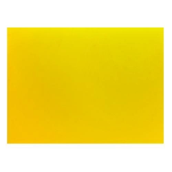 Доска разделочная 600х400х18мм желтый полипропилен кт1731/мки307/2