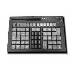 Клавиатура программируемая POScenter S67B (мод.63 клавиши, MSR, ключ, USB, 3.0м) черная