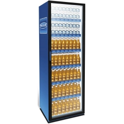 Шкаф холодильный FRIGOGLASS Super 8 FFD (сер. корпус, бел.каб., сер.рамка 
дв.,2Led, 6полок, 6ЦД)