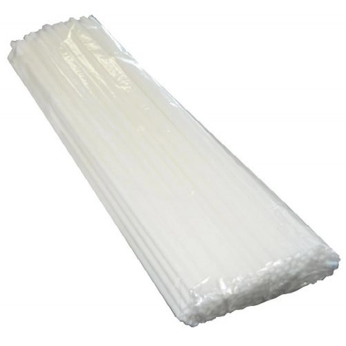 Палочки пластиковые для сахарной ваты белые (100 шт) [Артикул 33582]