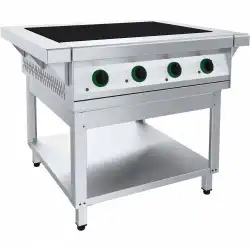 Плита электрическая ПИЩТЕХ ПЭП-0,48-02 (лицо нерж.) 4-х конфорочная