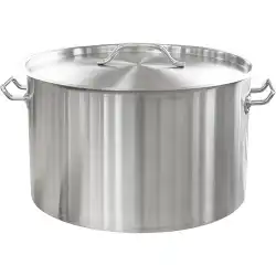 Кастрюля ROAL 30л, d=400мм, h=260мм, тройное дно, нерж., индукция X2768 Кастрюля ROAL 30л, d=400мм, h=260мм, тройное дно, нерж., индукция X2768