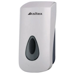 Дозатор жидкого мыла KSITEX SD-1068AD-1000 пластик белый