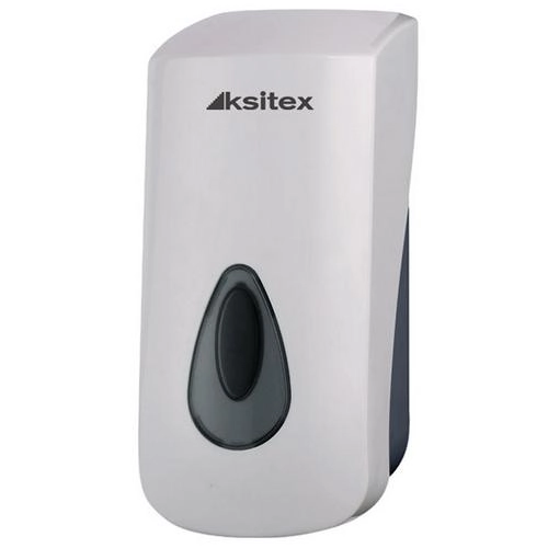 Дозатор жидкого мыла KSITEX SD-1068AD-1000 пластик белый [Артикул 46288]