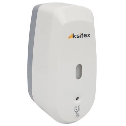 Дозатор жидкого мыла KSITEX ASD-500W (автоматический, пластик,белый, 0,5л)