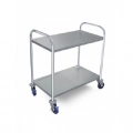 Тележка сервировочная 2-х ярусная 950х500х950 кт377